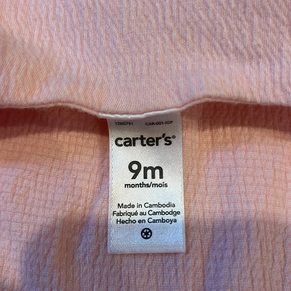 Bundle of Carter’s 9 Month Girls Clothes